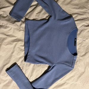 ZARA crop long sleeve